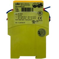 4x Pilz PZE X4 24VDC 4no 774585 Sicherheitsrelais