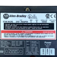 Allen Bradley DTAM Micro 2707-M232P3X  SER-C REV-A Top Zustand