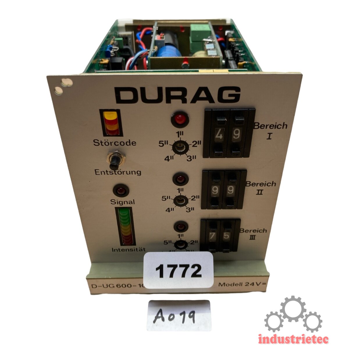 DURAG D-UG 600-10 - Industrie Ersatzteile & Automatisierungstechnik k