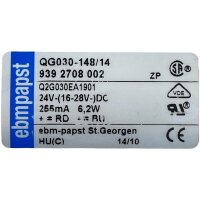 ebmpapst QG030-148/14 Gebläse