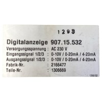EMC SPRITZTECHNIK Digitalanzeige 907.15.532