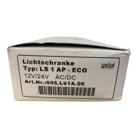 Geba tronic LS 1 AP-ECO 12V24V ACDC Lichtschranke