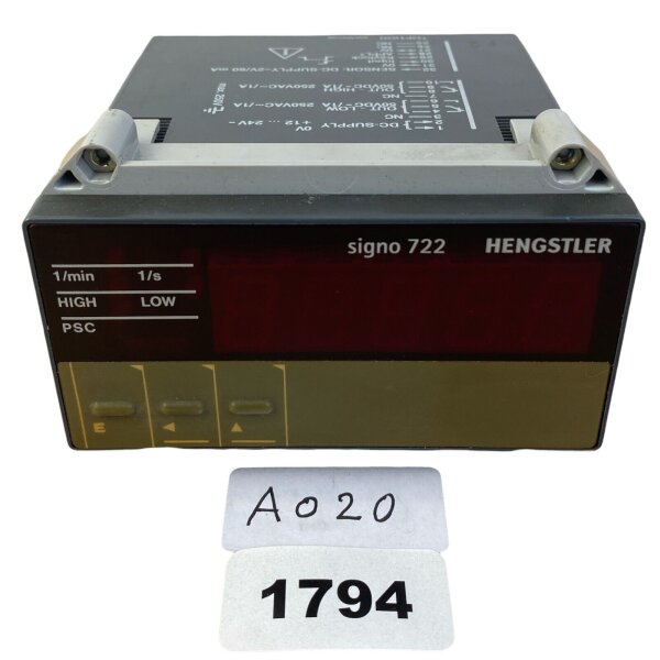HENGSTLER 0 722 101 Tachometer