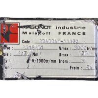 Ragonot Malakoff France SB4004M-1112Z Servomotor Gebraucht