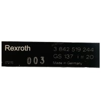Rexroth MNR:3 842 503 582 Motor + 3 842 519 244 Getriebe