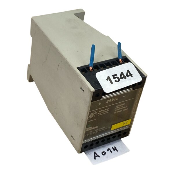 Schönbuch Electronic PGSV0000 Netzgerät 24V/1A tested