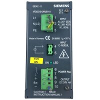 SIEMENS SIDAC-S 4FD5213-0AA00-1A Power Supply