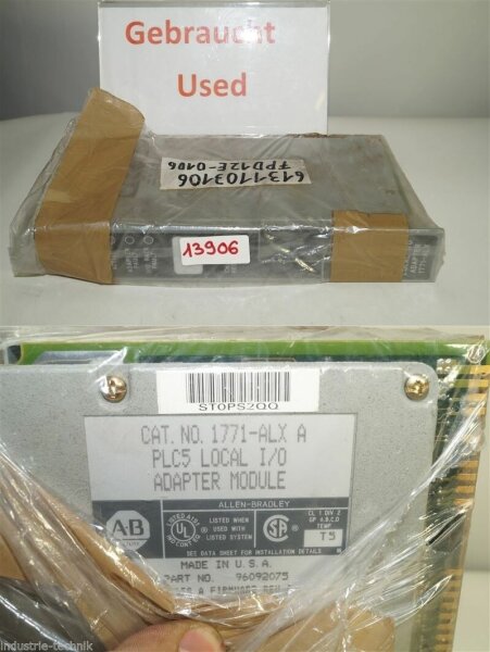 ALLEN BRADLEY 1771-ALX/A