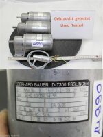 Bauer 5 watt 40 min getriebemotor 220 v sterngetriebe...