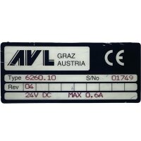 AVL 6260.10 Ausgangsmodul zur Datenerfassung Rev.04