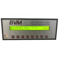 BVM Brunner LCA300.m Bedienpanel