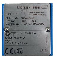ENDRESS+HAUSER Liquiphant M FTL50-HFM6/0