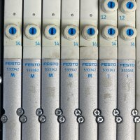 Festo VMPA1-MPM-EMM-8 + 5x 533342 + 2x 533343 Ventilinsel