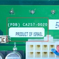 HP INDIGO PDB CA257-0020 5 REV.05 USED
