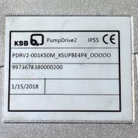 KSB PumpDrive PDRV2-001K50M_KSUPBE4P4_OOOOO Frequenzumrichter