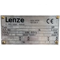Lenze EERA D71-12 Elektromotor 0.25 kW