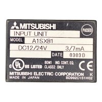 Mitsubishi Input Unit A1SX81