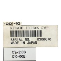 Miyachi Weltuch CY-210B X10-00E Konstante Schweißsteuerung (Gebraucht)