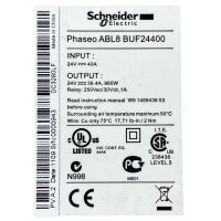 Schneider Electric ABL8BUF24400 Power Supply Gebraucht
