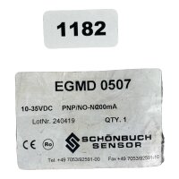 Schönbuch Sensor EGMD 0507 Gabellichtschranke
