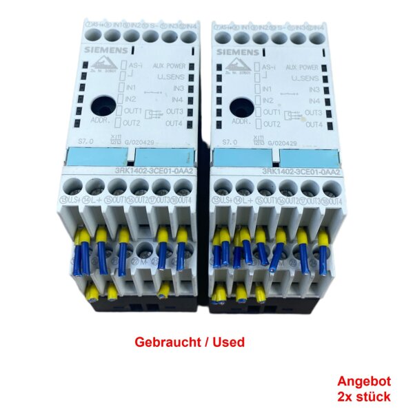 Siemens 3RK1402-3CE01-0AA2 AS-I-SLIMLINE-MODUL