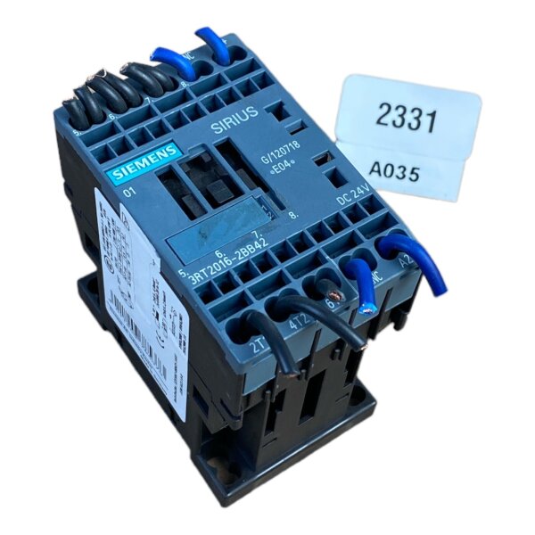 Siemens Sirius 3RT2016-2BB42 Schütze