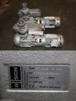 OHNE DECKEL !Busch RC 0040 B 302 Vakuumpumpe Drehschieber...