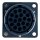 Souriau UTG01619S Steckdose