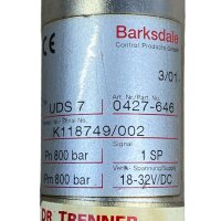 Barksdale UDS 7 0427-646 Elektronischer Druckschalter