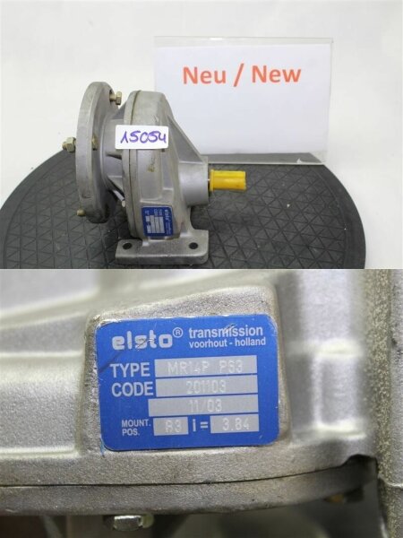 ELSTO MA14P P63 Schneckengetriebe i=3.84 getriebemotor gearbox getriebe