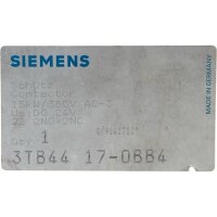 Siemens 3TB44 17-0BB4 Schütz-unused