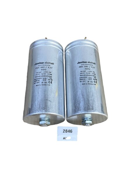 2x Janitza electronic 254.076-41232 PMV 440/4,17 50Hz Überdruckabschalter
