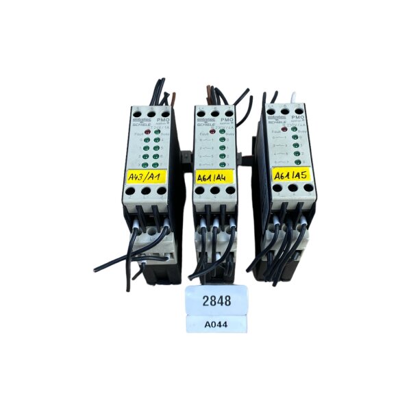 3x entrelec SCHIELE PMO systron Output-module - Gebraucht-