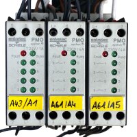 3x entrelec SCHIELE PMO systron Output-module - Gebraucht-