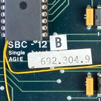 AGIE SBC-12B 692.304.9 PC single board