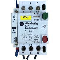 Allen Bradley CAT 140-MN-0400 SER D Motorschutzschalter +...