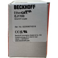BECKHOFF Coupler EJ1100 EtherCAT-Koppler -Unbenutzt-