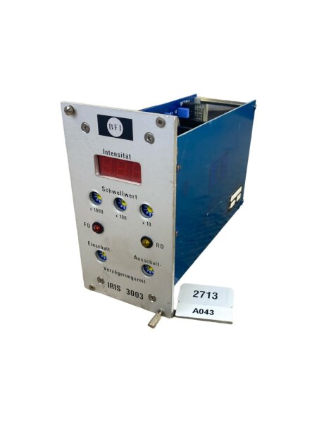 BFI IRIS 3003 IRIS3003/587 Flame Amplifier