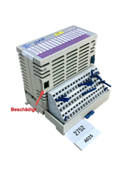 Etek DIAS DTO 163 05-024-012-L DIAS Klemm.1 DKL012 modu l - Beschädigt -