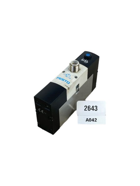 Festo VSVA-B-M52-MH-A1-1R5L 534556 VSVABM52MHA11R5L Magnetventil- used