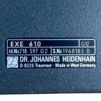 Heidenhain EXE 610 Interpolation Digitalisierungseinheit 218 597 02 -Gebraucht-