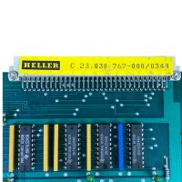 HELLER C 23.030 767-000/0344 Steuerkarte