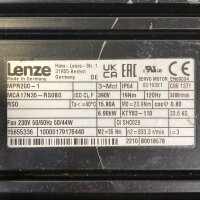 Lenze MCA17N35-RS0B0 Servomotor mit Lüfter Fan 230V...