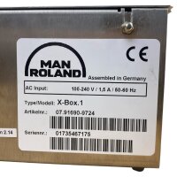 MAN ROLAND X-Box.1 07.91690-9724 ohne Lüftschalter.