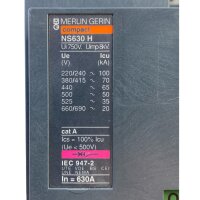 Merlin Gerin compact NS630 H + STR 23SE Leistungsschalter