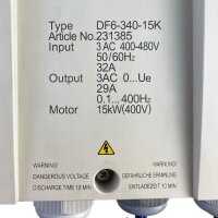 Moeller DF6-340-15K 231385 Frequenzumrichter