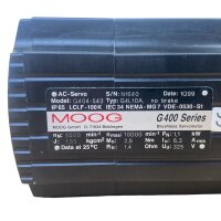 MOOG G400 Series G404-543 G4L10A Brushless Servomotor + NEUGART PL 90-10 -USED-
