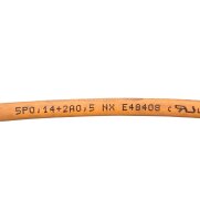 Motorkabel SP0, 14+2A0,5 NX E48408 AWM STYLE 20280  300V Kabellänge: 2,5m
