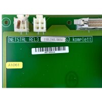 NETSTAL REL3 110.240.9654 Komplett Platine