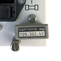 Optronic 729.302.43 729.102.243A OAG 740 POWER SUPPLY